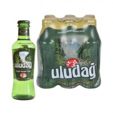 6 PACK MINERAL SPARKLING WATER PLAIN 6X200ML ULUDAG (TURKISH)